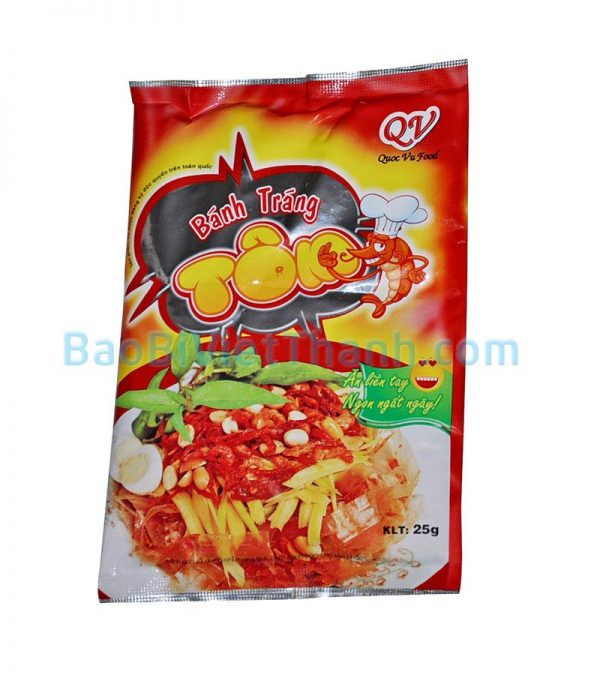 Bao bì thực phẩm khô - Bánh tráng tôm